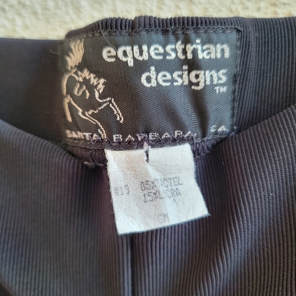 Equestrian‎ designs black legging pants - Picture 3 of 3